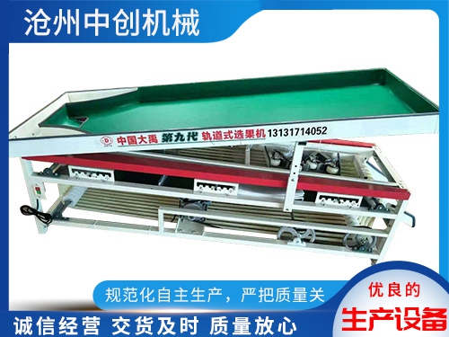 小西红柿轨道式选果机